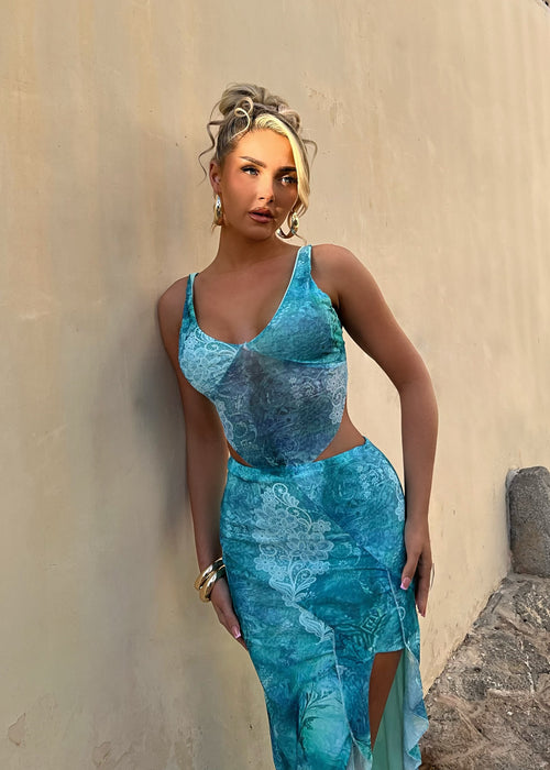 Ocean Seeker Two Piece - Blue